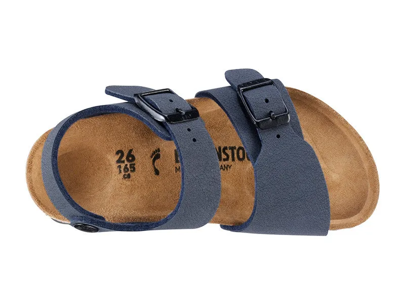 New York Kids Birko-Flor-Nubuck Navy