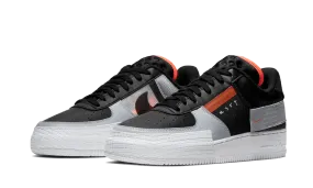 Nike Air Force 1 Type Black Hyper Crimson