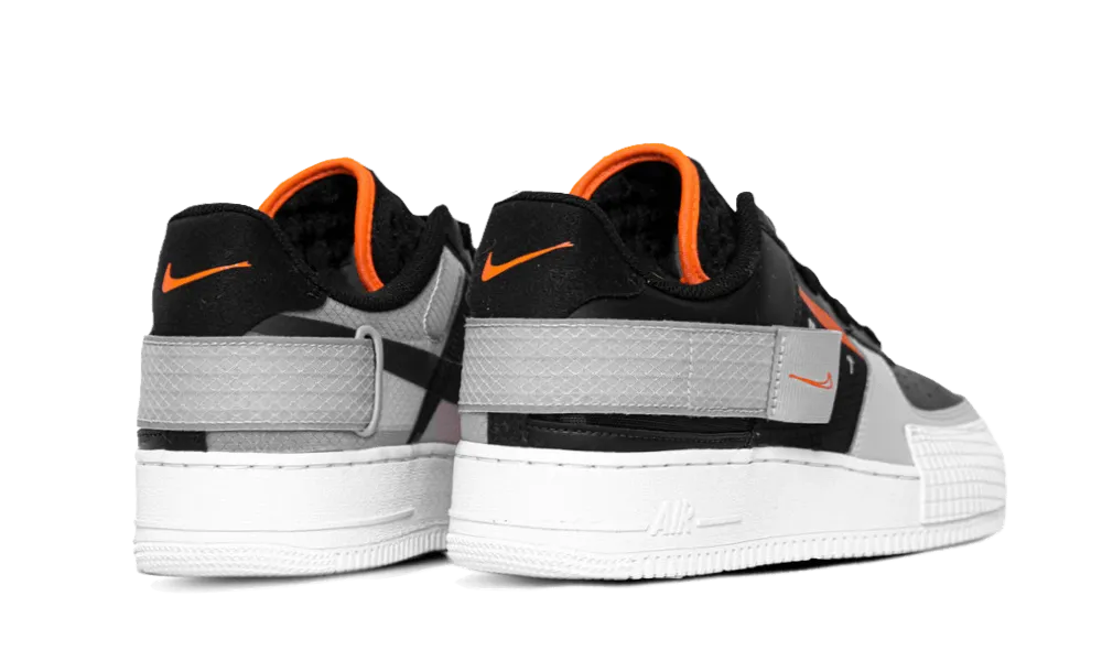 Nike Air Force 1 Type Black Hyper Crimson