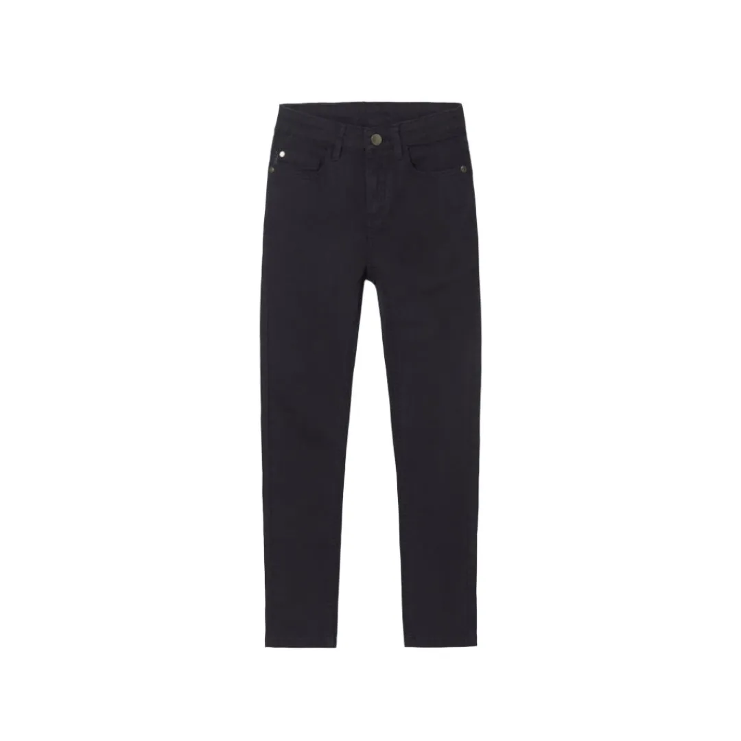 Nukutavake Boys 5 Pocket Slim Fit Basic Pant _Navy 582-14