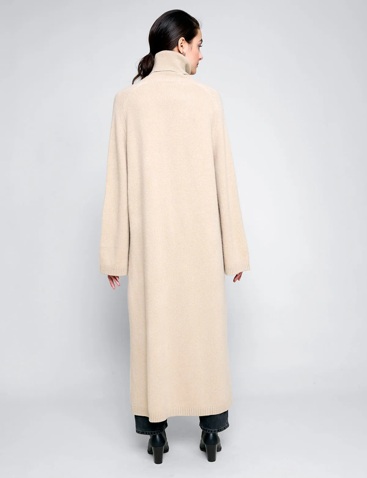 Pebble Slit Long Sweater-BESTSELLER