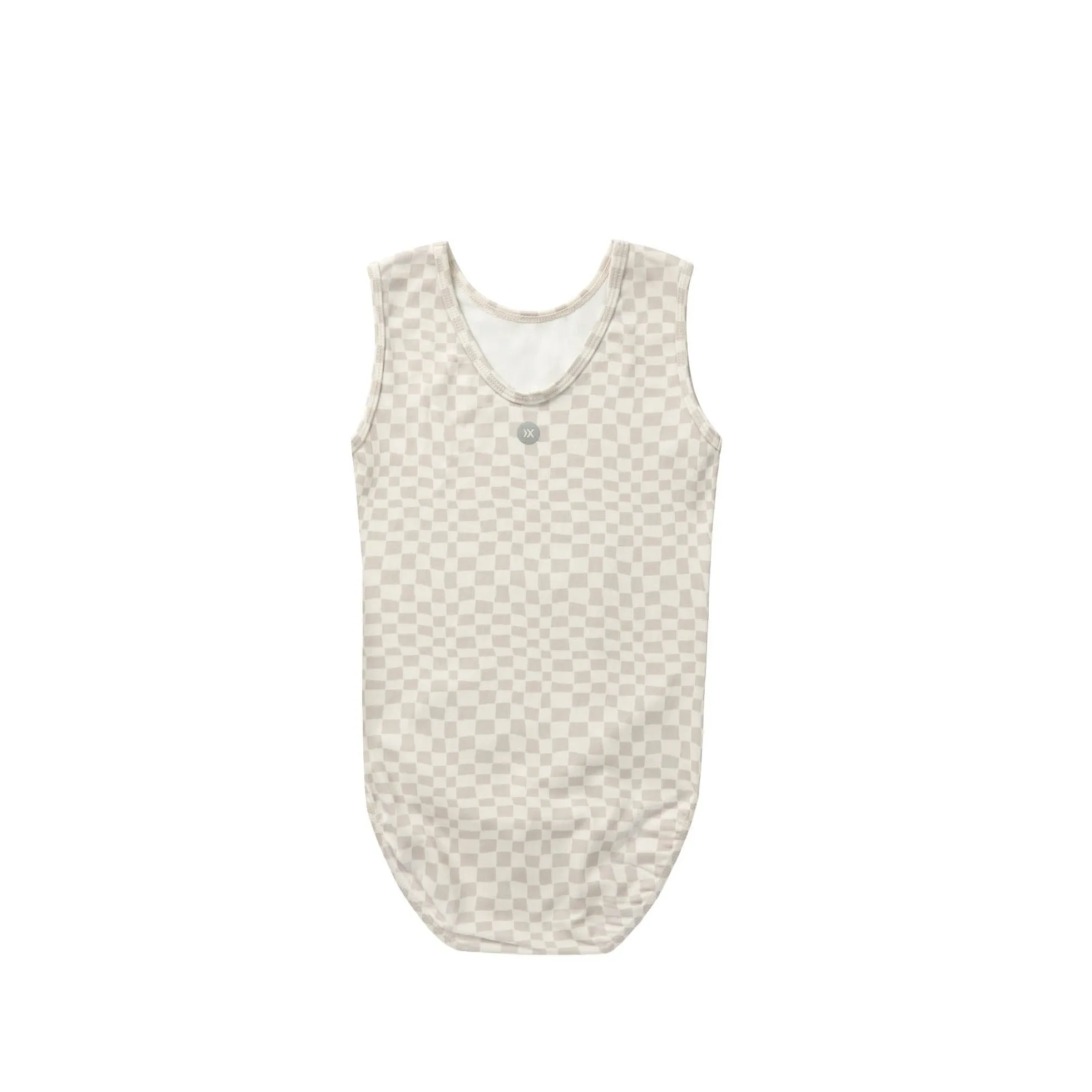 Play by Rylee & Cru Basic Leotard - Dove Check