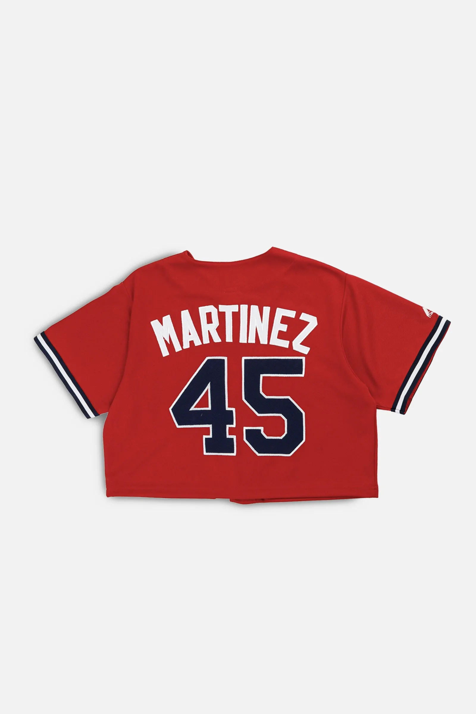 Rework Crop Boston Red Sox MLB Jersey - M