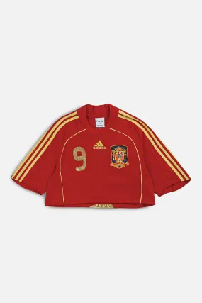 Rework Crop Spain Soccer Jersey - S