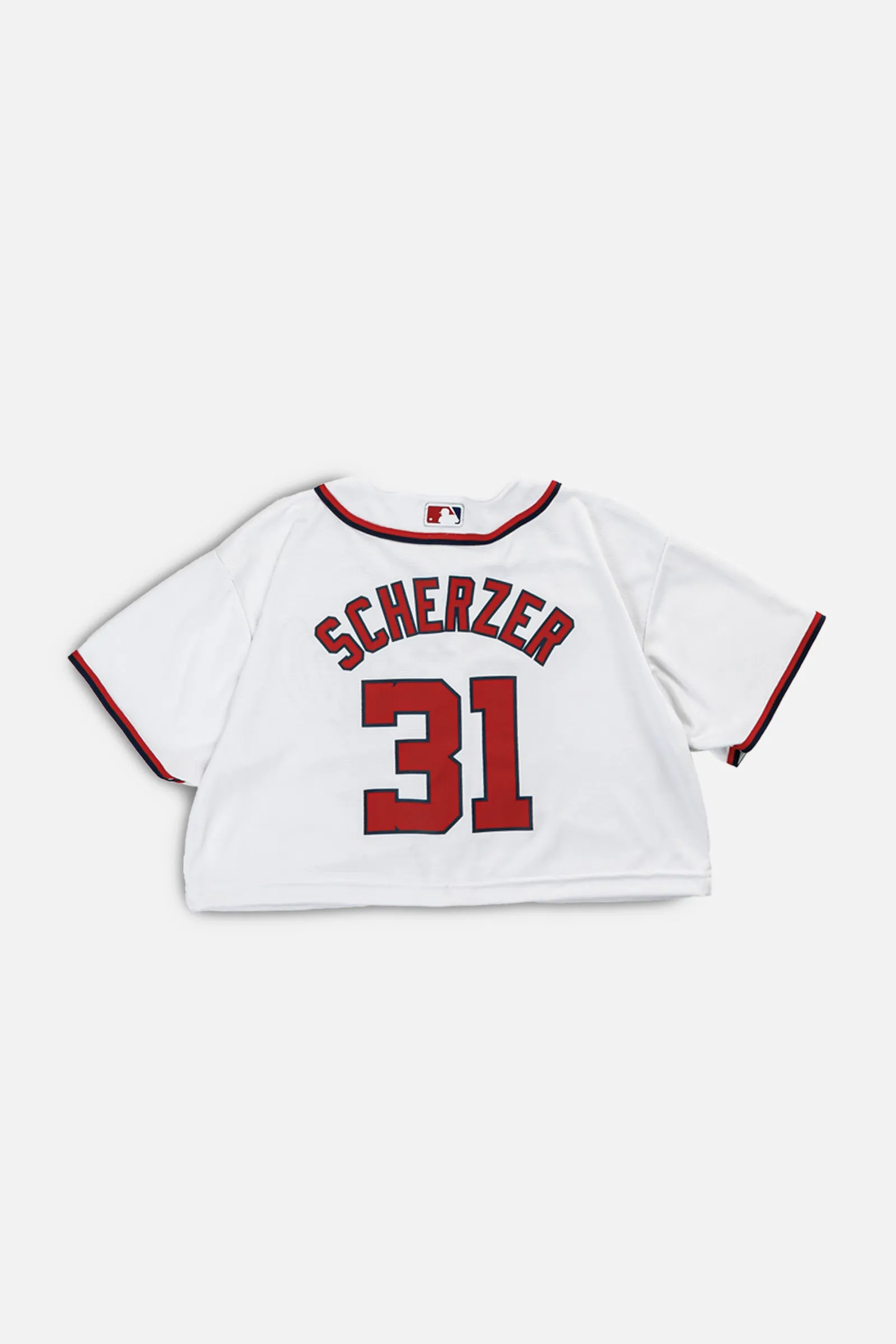 Rework Crop Washington Nationals MLB Jersey - M