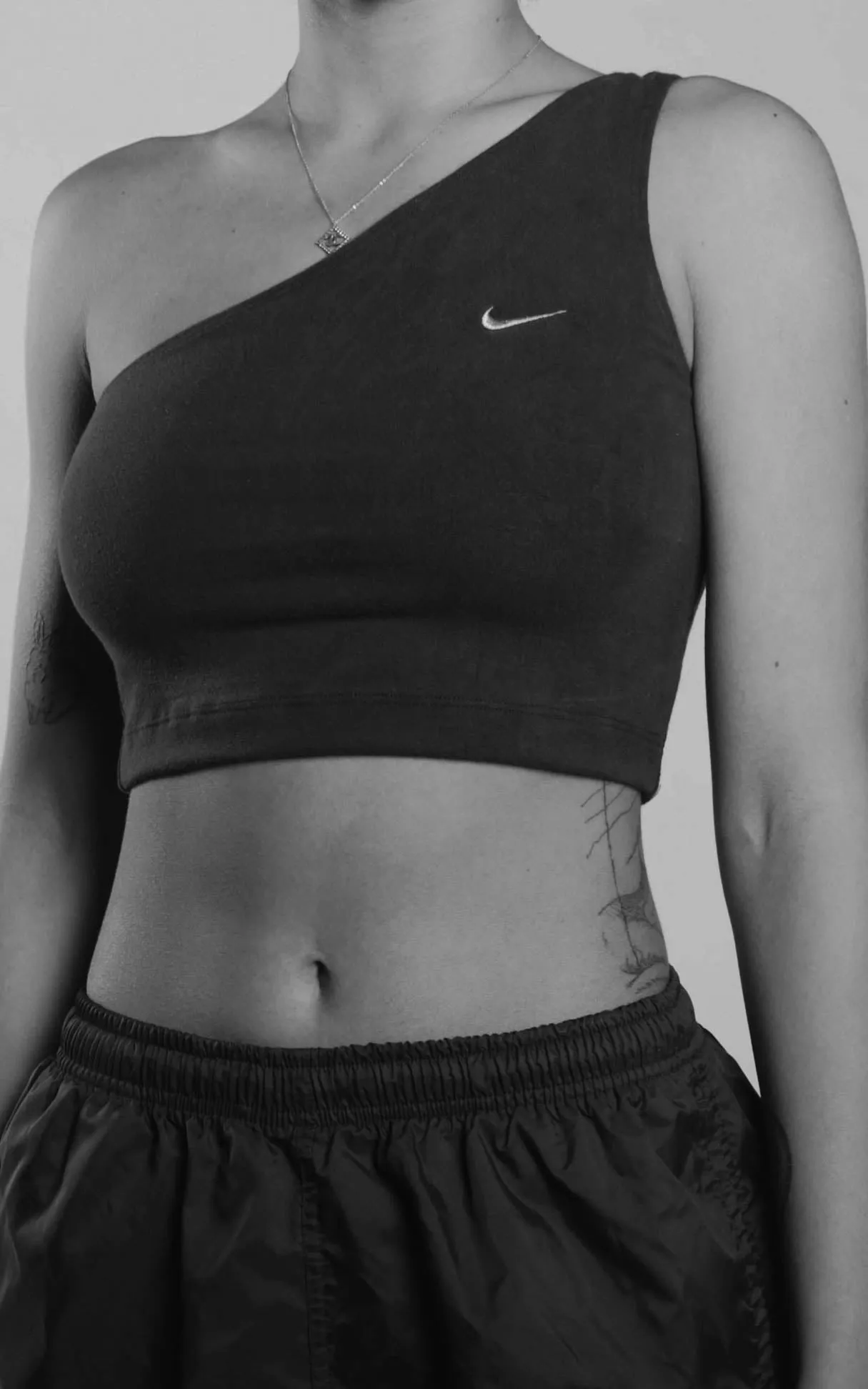 Rework Nike One Shoulder Tank - M