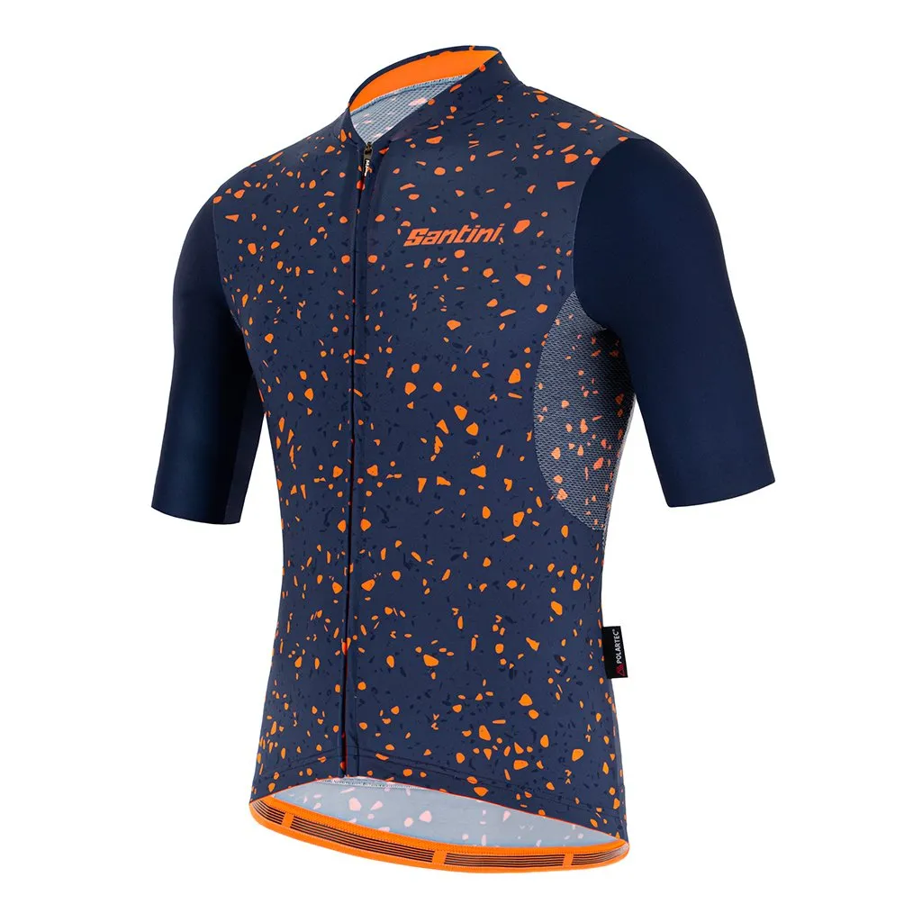 Santini Delta Pietra Jersey (Nautica Blue)