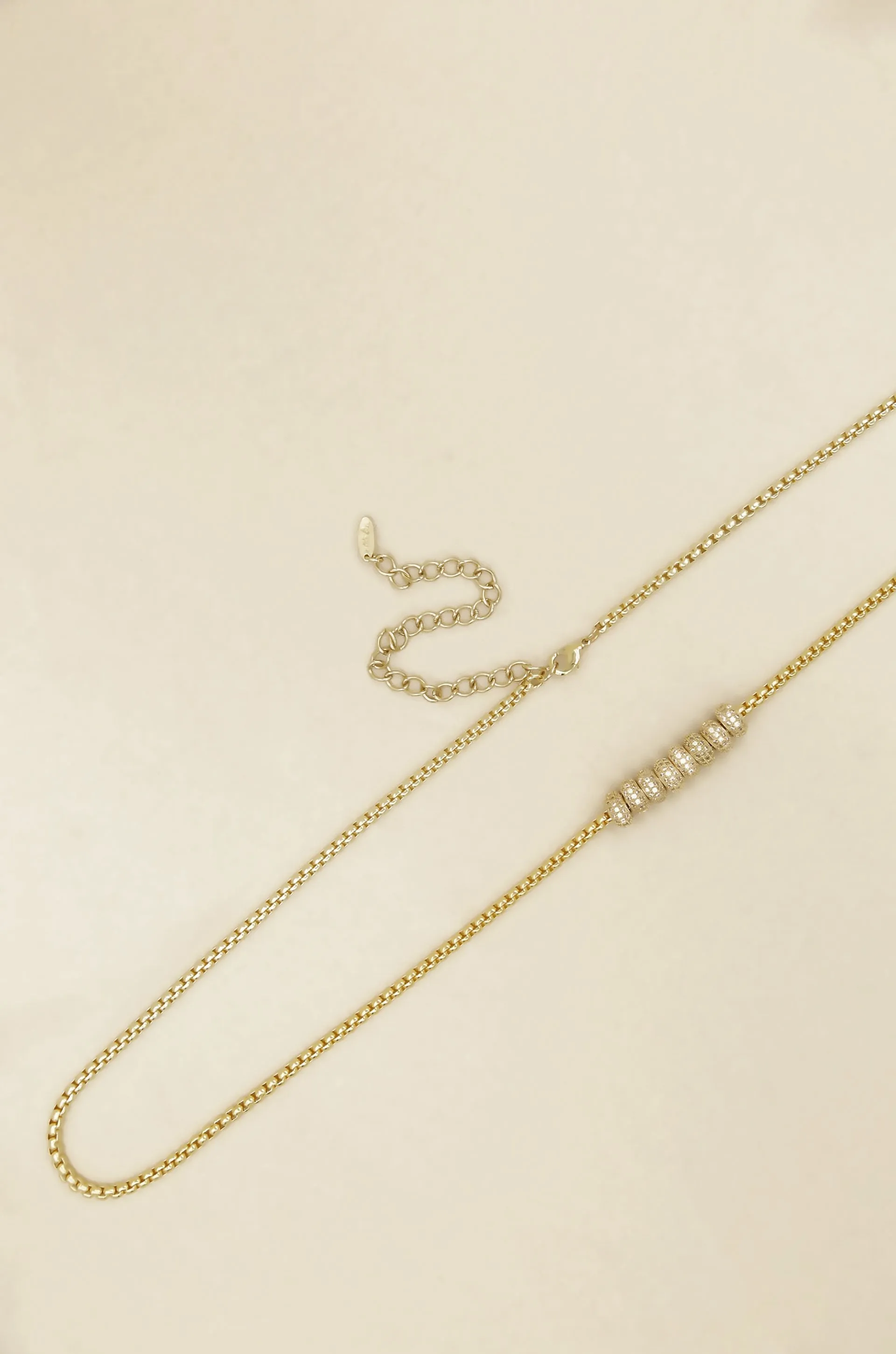 Single Strand Gold Plated Body Chain