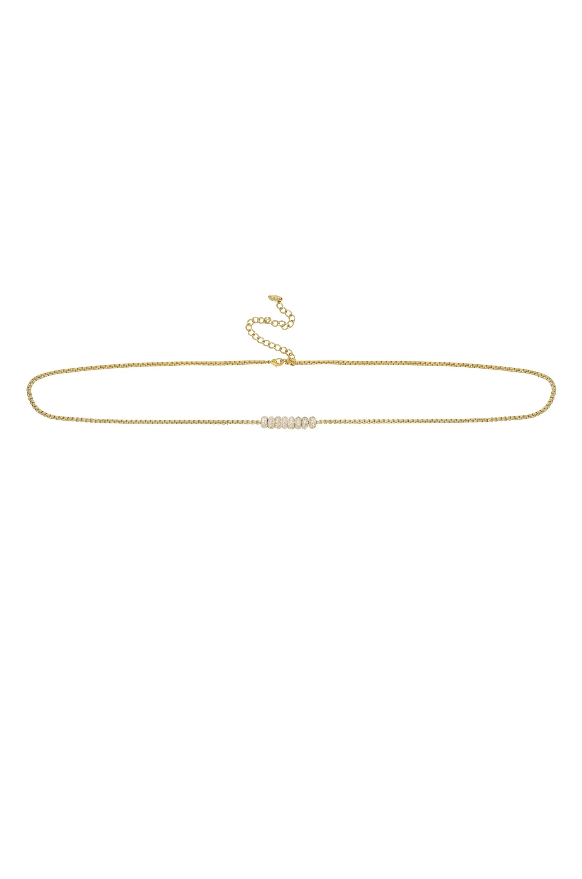 Single Strand Gold Plated Body Chain