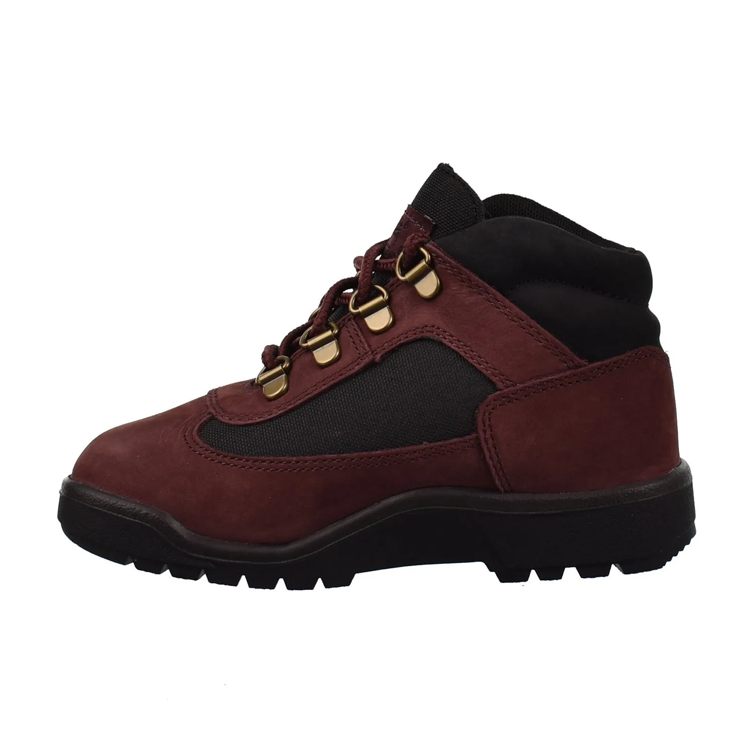 Timberland Little Kids' Field Boot Burgundy