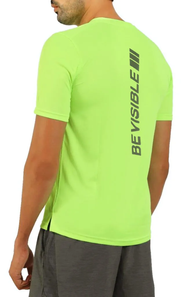 Triquip BeVisible Running Jersey Men Half Sleeves