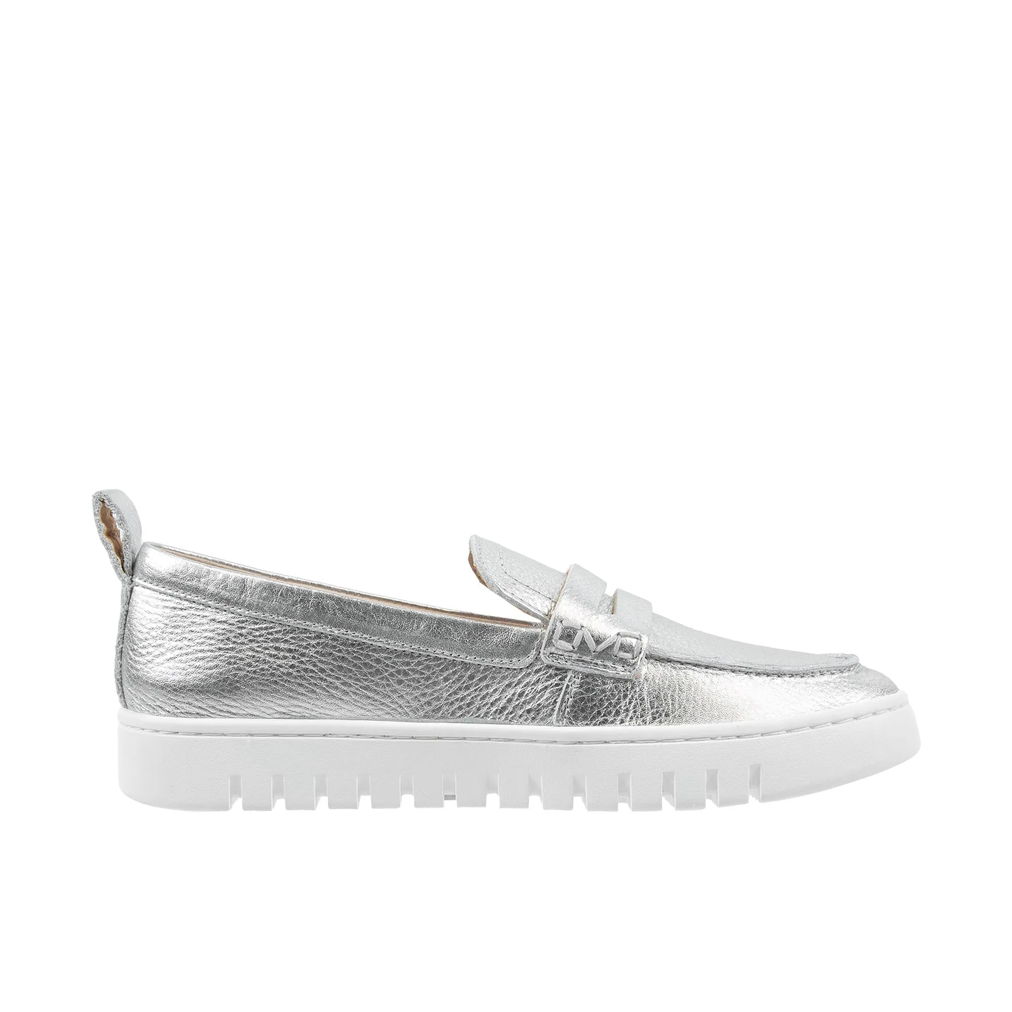 Vionic Womens Uptown Loafer Silver