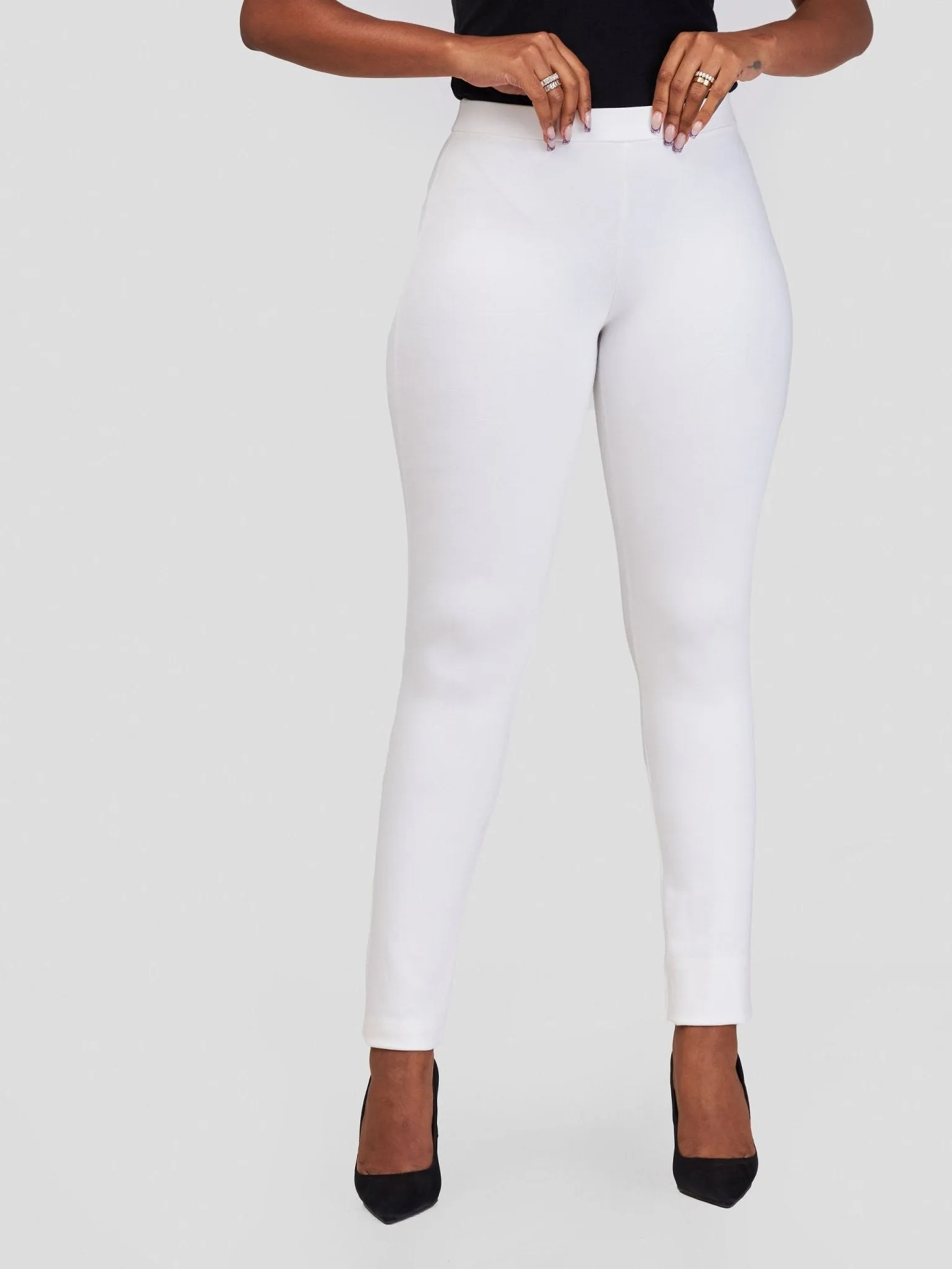 Vivo Basic Leisure Pants - White