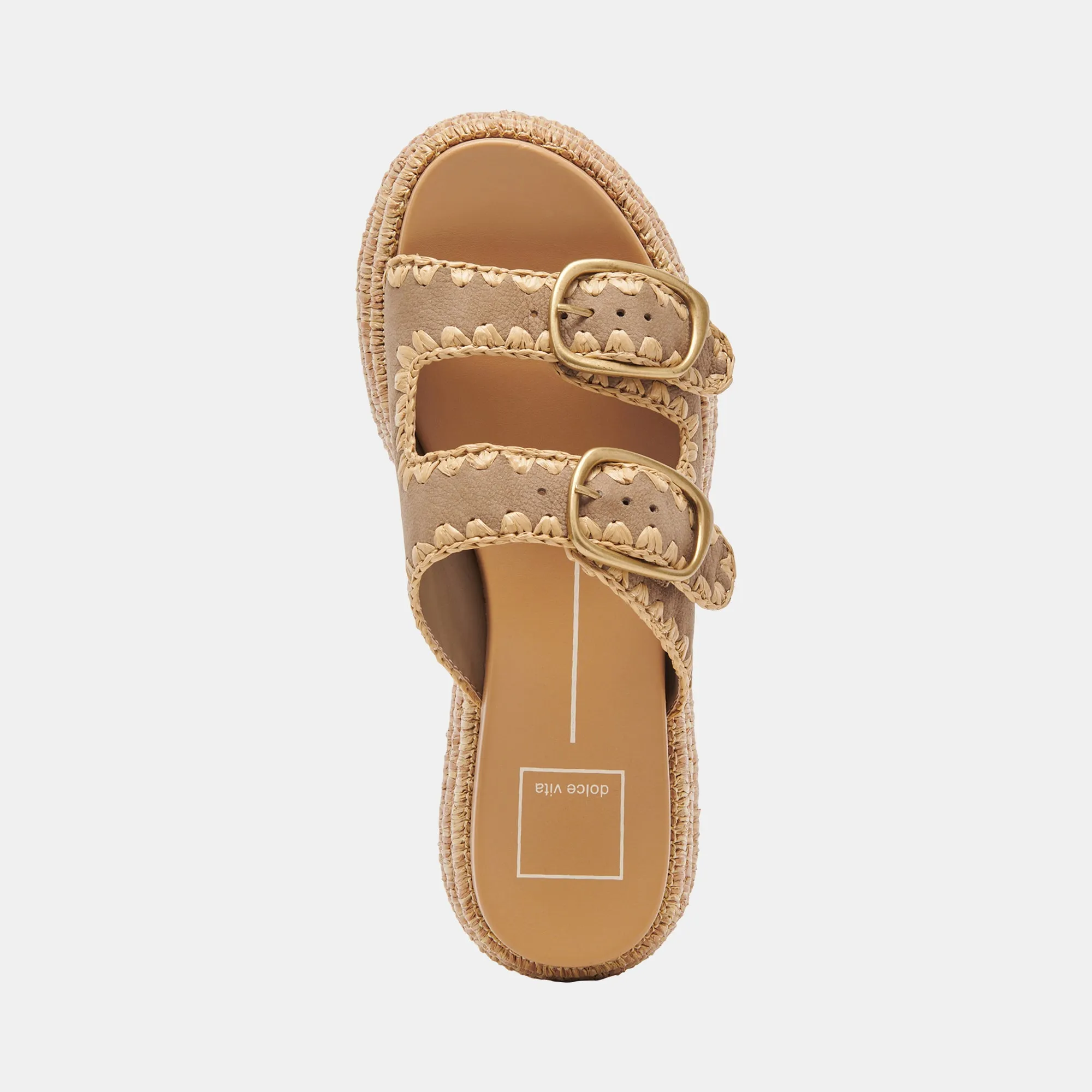 WANIKA SANDALS ALMOND NUBUCK