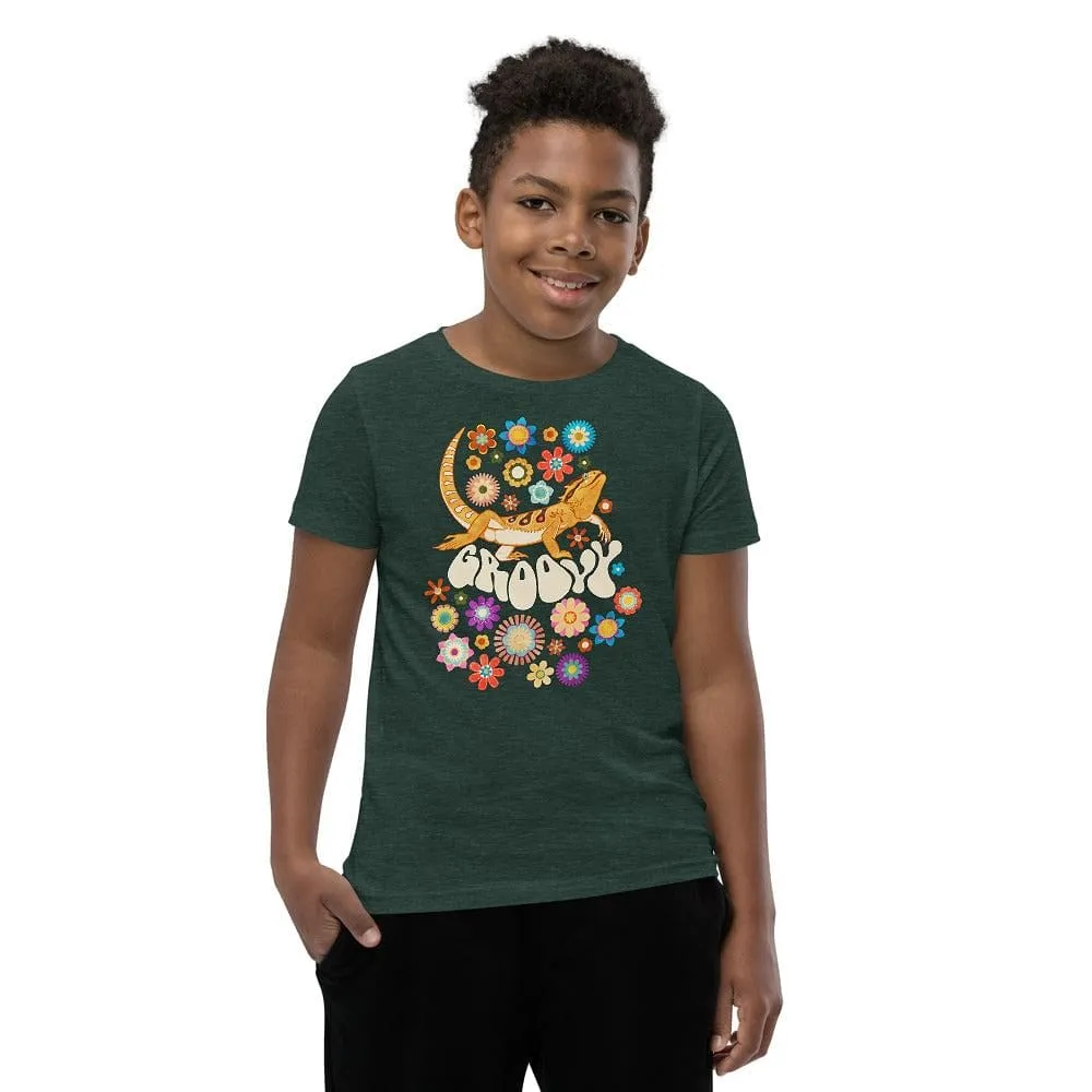 Youth Groovy Bearded Dragon Tee